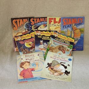 9 Children's Books..Flat Stanley, Geronimo Stilton,